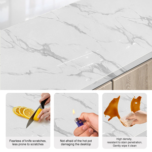 Thành Công 2800*1600mm calacatta tấm đá cẩm thạch trắng lớn thiêu kết đá sứ tấm thiêu kết đá bóng - Product Image 4