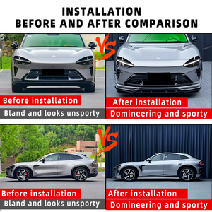 Para Xiaomi YU7 Kit de cuerpo modificado Kit de <span class=keywords><strong>DJ</strong></span> Pala frontal deportiva - Product Image 5