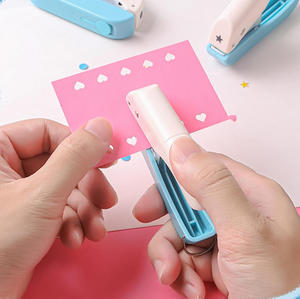 Perforateurs de papier en gros pour usines, différentes formes, perforateur étoile à cinq branches en métal, pratique pour la création de motifs et de carnets - Product Image 3