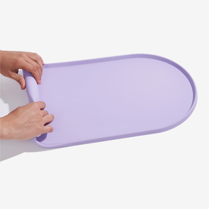 Custom Modern Durable Waterproof Non-Slip Silicone Pet Food Bowl <b>Mat</b> Travel Feeding <b>Mat</b> Placemat Tray for Dogs and <b>Cats</b> - Product Image 5