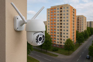 无线智能摄像头Eseecloud 3MP云存储IP PTZ安全闭路电视无线摄像头 - Product Image 5