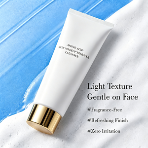 Amino Acid Makeup Remover Facial <b>Cleanser</b> with Triple Ferment Filtrate Double Collagen Hydrating Oil Control Wash - Product Image 6