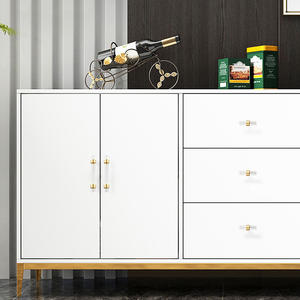 Высококачественная Т-образная кухонная мебель, фурнитура, регулируемая латунная основа, прозрачные акриловые ручки для шкафа и шкафа - Product Image 4