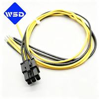 Kabel Ekstensi Power Supply PC Custom ATX PCIe SATA Molex 18AWG Braided Sleeve Wiring Harness Kit untuk Komputer Gaming DIY
