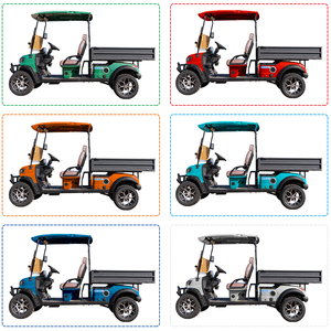 Voiture <span class=keywords><strong>de</strong></span> <span class=keywords><strong>golf</strong></span> électrique MK 2 places avec compartiment <span class=keywords><strong>de</strong></span> chargement ouvert, moteur 3,5-7,5 kW, autonomie <span class=keywords><strong>de</strong></span> 150 km, facile à utiliser pour le transport <span class=keywords><strong>de</strong></span> marchandises - Product Image 5