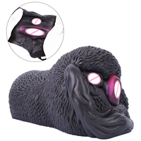 GEEBA Glamour Hunde-Spielzeug Leiser Saugvibrator für Männer Masturbator Vibrationsbecher Sexy Stoß-Taschen-Sexspielzeug für Männer