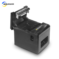 Printer penerimaan termal 3 inci, pemotong otomatis POS termal 80mm dengan Printer USB/seri/Bluetooth
