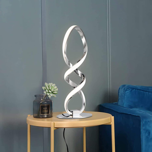Lámpara de Mesa Decorativa Creativa PM Cross Border Popular de Aluminio con Doble Espiral, 3 Colores, Regulación Infinita, Lámpara <span class=keywords><strong>LED</strong></span> de Barra - Product Image 5