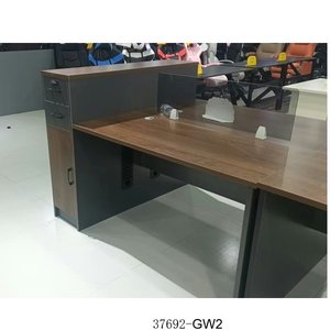 Escritorio de Oficina Moderno con Gabinete de Almacenamiento de Madera, Diseño Contemporáneo para Oficina en Casa, Independiente 37692-1207 - Product Image 6
