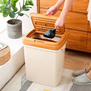 Vacuum Storage Air-tight Moisture-proof Dry for Animals Can Keep Pet <strong>Food</strong> Fresh <strong>Dog</strong> <strong>Food</strong> Storage <strong>Container</strong> up to 30 Lbs - Product Image 5