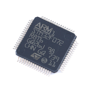 Brand New Original stm32f072r8t6 LQFP-64 <span class=keywords><strong>32</strong></span>-<span class=keywords><strong>bit</strong></span> ARM Cortex-M0 vi điều khiển-mcu mạch tích hợp với DRAM Bộ điều khiển - Product Image 1
