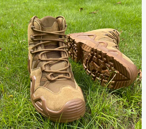 DF LW TSB07 Bottes de <span class=keywords><strong>randonnée</strong></span> Muti Terrains AK de couleur kaki robuste Bottes tactiques basses moyennes et hautes - Product Image 6