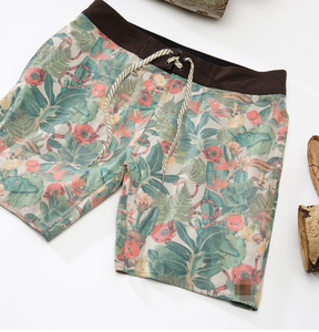 Design personalizzato uomo OEM Beachwear riciclo 4 vie Stretch Boy Board corto Fitness costume da bagno costume da bagno attivo Sport elastico <span class=keywords><strong>pantalone</strong></span> Plus Size - Product Image 3