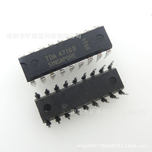 Circuit intégré Tda4718b, puce d'amplificateur audio Dip18, fabriqué à Singapour - Product Image 1