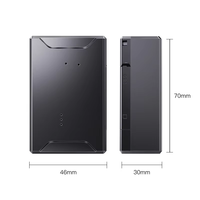 Traceur GPS magnétique multi-mode 4G Q17 avec batterie 6000 mAh pour véhicule anti-perte