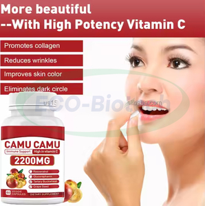 Supplément de Capsule d'extrait de <span class=keywords><strong>Camu</strong></span> Ausreson 1000mg Capsules naturelles de Booster immunitaire Vitamine C <span class=keywords><strong>Camu</strong></span> <span class=keywords><strong>Camu</strong></span> - Product Image 2