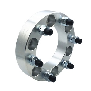 YORGA 35mm Chrome Anodized Aluminum Hub Centric Wheel <b>Spacer</b> Adapter 6x139.7 for HILUX/TOCOMA/Fortuner/Land Cruiser/Prado - Product Image 1