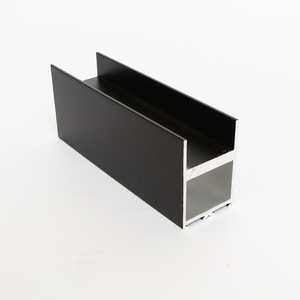 Profilés en aluminium <span class=keywords><strong>pour</strong></span> portes commerciales, extrusion de cadre, profilé en aluminium <span class=keywords><strong>pour</strong></span> devanture de magasin, alliage d'aluminium 6063, <span class=keywords><strong>porte</strong></span> d'entrée battante - Product Image 1