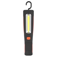 Lampe de poche LED à crochet de camping rotative à 360 degrés, rechargeable par USB, base magnétique, inspection automobile, lampe de travail portable COB