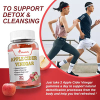 Gummies au vinaigre de cidre de pomme (ACV) et extrait de thé vert matcha pour un ventre plat et mince, favorisant la santé et la gestion du poids pour la graisse abdominale
