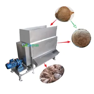 Machine d'extraction pour fibres de noix de coco, 500 — 600psc/h, appareil d'extérieur pour enlever la barbe de coco