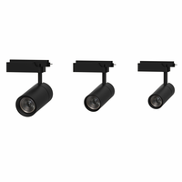 Projecteur LED COB RGB moderne avec détection de mouvement PIR, intensité variable, 12V/24V, construction en aluminium, indice de protection IP20, durée de vie de 40 000 heures pour