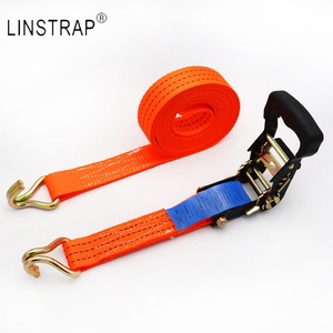 Liniu 1.5 inch cao su xử lý nhiệm vụ nặng nề Ratchet dây đeo Tie xuống với có thể khóa J móc - Product Image 5