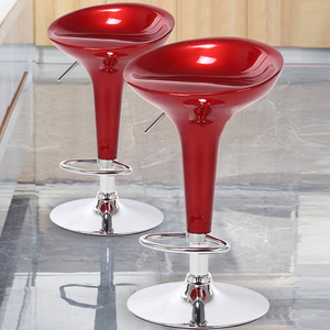 Factory Cheapest Price Chromed Base ABS <b>Seat</b> Bar Chairs Swivel Adjustable Bar <b>Stools</b> With Gas Lift - Product Image 4