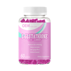 Gomitas Veganas de Vitamina C, L-glutatión y Colágeno 13 en 1 OEM/ODM, Suministro con Cantidad de Pedido Flexible para Reabastecimiento de Stock para Vendedores - Product Image 1