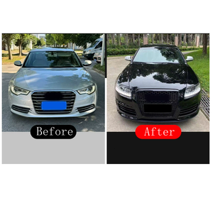 Kit carrosserie YZ Aftermarket pour Audi A6 2005-2011 Pare-chocs <span class=keywords><strong>avant</strong></span> avec calandre noire (OE YZ-C6RS6-FB) - Product Image 2