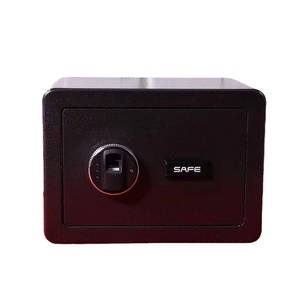 Coffre-fort mural en acier laminé à froid ignifuge avec serrure électronique numérique à empreinte digitale - Product Image 1