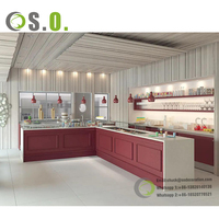 Comptoir de bar de café, design commercial, table de restaurant, dessus en bois personnalisé, comptoir de café-café