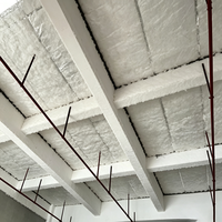Isolation thermique en mousse de caoutchouc et plastique avec feuille d'aluminium pour toiture de bâtiment, véranda, système de climatisation et de réfrigération CVC