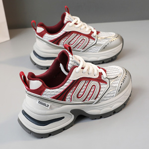 Nouvelles Chaussures Lacées LYKU pour Femmes 2026 – Tendance Sportive Respirante et Légère en Maille Antidérapante avec Tige en PU Intemporelle – Été Automne - Product Image 4