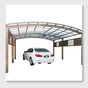 Bon marché <span class=keywords><strong>Garage</strong></span> de jardin personnalisé avec abri d'auto double en aluminium - Product Image 5
