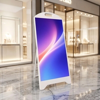 Letrero LED Portátil con Ruedas de 640*960 para Publicidad en Comercios