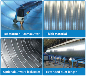Máquina Formadora de <span class=keywords><strong>Conductos</strong></span> Espirales <span class=keywords><strong>Mitsubishi</strong></span> System, Fabricación China, Máquina de Tuberías Espirales para <span class=keywords><strong>Conductos</strong></span> de Aire - Product Image 5