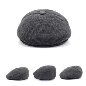 Nuovi arrivi 2021 autunno berretto personalizzato berretto di lana uomo peaky blinders hat - Product Image 2