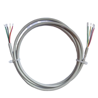 Kabel Kontrol Sinyal Kawat Tembaga Grosir Berisolasi PE, Konduktor Terpilin 26AWG Diameter 2/3/4/5/6/8/10/12 Inti