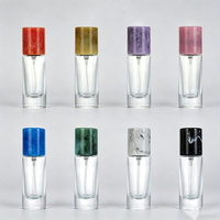 Vente flash - Flacons de parfum en verre de luxe de 10 ml - Mini vaporisateur de parfum avec bouchon plat