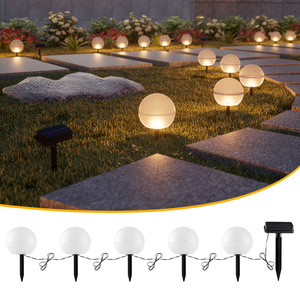 Lampe solaire sphérique à 5 voies Xinyao Electric Appliances pour pelouse, jardin, cour, résistante aux intempéries - Product Image 4