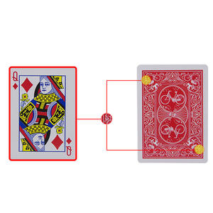 Nouvelles cartes de <span class=keywords><strong>poker</strong></span> magique marquées, des cartes à jouer transparentes, des tours de magie simples mais inattendus - Product Image 2