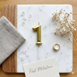 Corona de cumpleaños estilo diamante dorado con lazo, vela digital para decoración de pasteles, soporte para pastel - Product Image 5