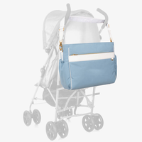 Wickeltasche mit Kinderwagen-Organizer Große Kapazität Schultertasche