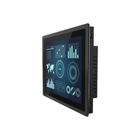 PC industriel 15,6 pouces avec écran tactile capacitif projectif 10 points, indice de protection IP65, processeur Celeron J4125, Windows 10 préinstallé