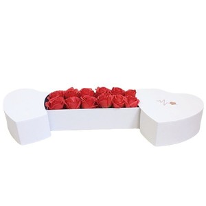 Coffrets cadeaux de fleurs <span class=keywords><strong>surprise</strong></span> double cœur design créatif boîte de tiroir de <span class=keywords><strong>maman</strong></span> de Noël de la Saint-Valentin pour fleurs et chocolats - Product Image 4