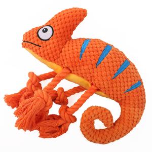 Thằn lằn Mô hình tương tác sang trọng con chó đồ chơi Pet-an toàn âm thanh và răng nhai thả Polyester Vật liệu con chó đồ chơi sang trọng - Product Image 2