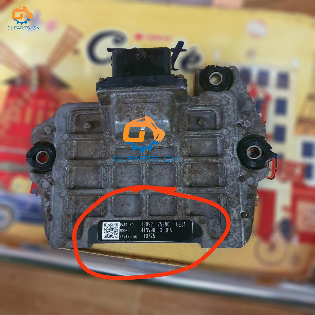 129921-75280 4TNV98-EXSDBA for Yanmar Excavator Spare Parts