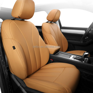 Housses de siège de voiture personnalisées Accessoires de voiture en cuir Protecteur de siège de voiture étanche Ensemble complet de luxe pour Toyota - Product Image 3