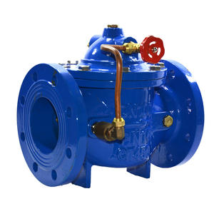 300X PN16 Gusseisen flansch Rückschlag ventil mit Durchfluss regelung Langsam geschlossenes Rückschlag ventil - Product Image 4